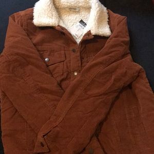 Corduroy Sherpa Lined Jacket (Juniors)